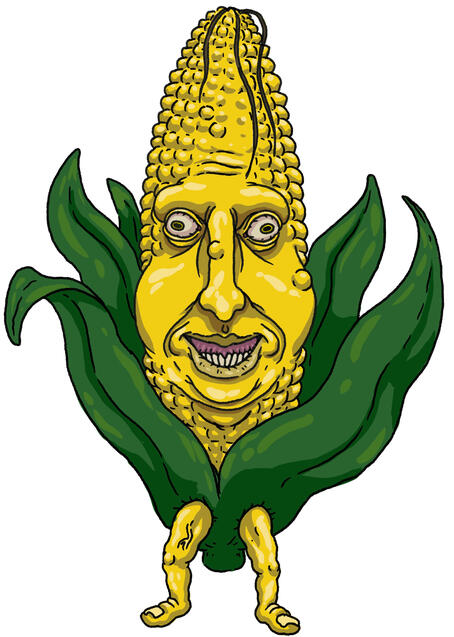 "You're a-MAIZE-ing"; Procreate, 2024