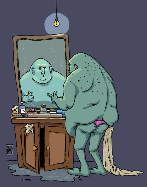 "Game recognized game"; Procreate, 2024